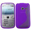 Samsung Ch@t 357 S3570 Gel Case TPU S-Line - Purple Samsung Ch@t 357 S3570 Gel Case TPU S-Line - Purple